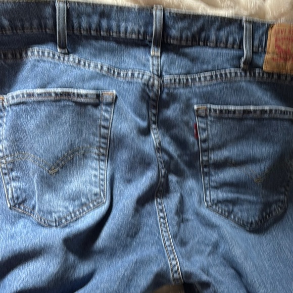 Levi's Blue Straight-Leg Jeans Classic Style - Picture 3 of 5